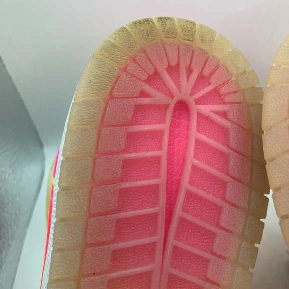 Nike Air Jordan 1 SE GS Edge Glow Shoes Neon 80s Sneakers Jordans IV XI - Picture 10 of 12